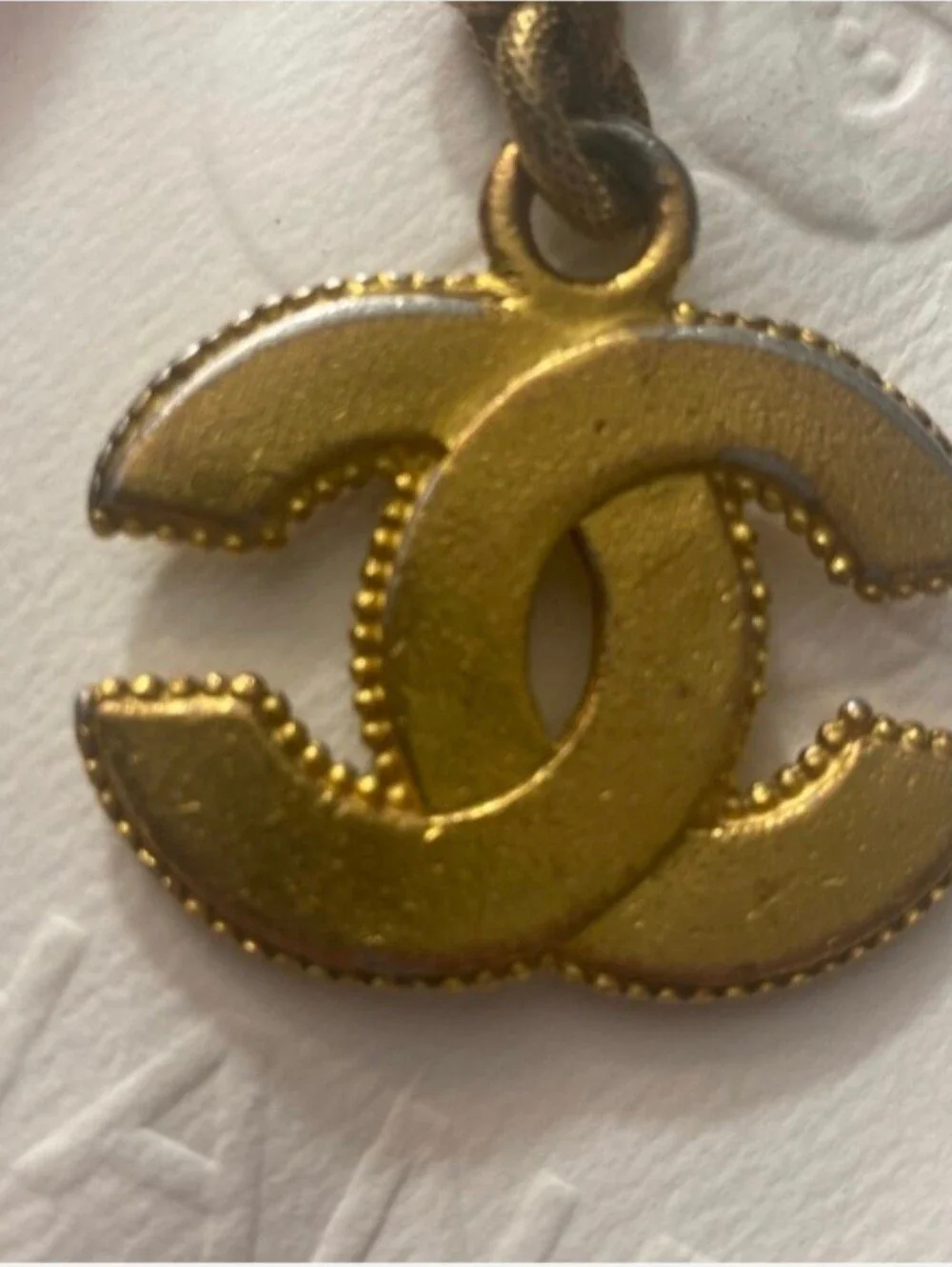 Vintage Chanel Key Ring